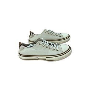 Very G Cream and Brown Athletic Shoes